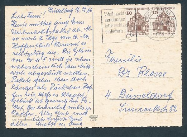 Alte Neckarbrücke bei Heidelberg